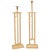 Pair of Large Oversize Adjustable Candle Holders Sticks For Sale - Image 9 of 9