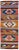 Orange 1960s Vintage Turkish Kilim Multicolor Handmade Tribal Wool Rug For Sale - Image 8 of 8