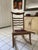 Antique Oak Ladder-Back Sewing Rocker – Circa 1900, in the Style of Js Ford, Johnson & Co. For Sale - Image 4 of 12