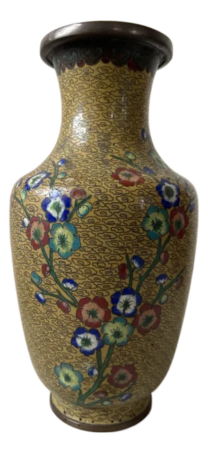 Early 20th Century Antique Chinese Cloisonne Vase