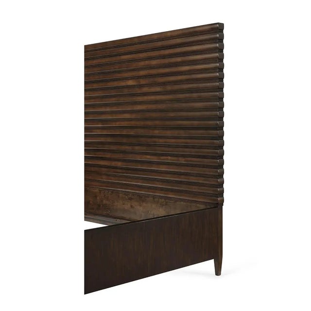 Mid Century Style Bed - California King For Sale - Image 4 of 6