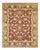 Mogul Collection Hand-Knotted Area Rug - Red 8' 1" x 10' 0" For Sale