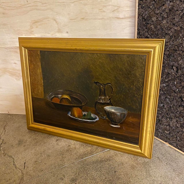 Early 20th Century 20th Century Fruit Still Life Painting For Sale - Image 5 of 14