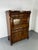 Biedermeier Oak and Mahogany Secretaire, 1860s For Sale - Image 17 of 18