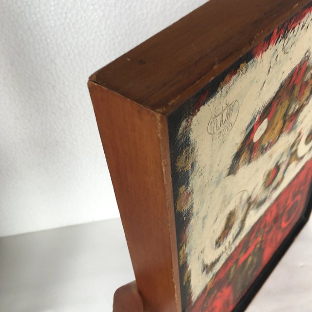 Artist Edgar Gutierrez Original Acrylic on Linen Work of Art For Sale - Image 11 of 13