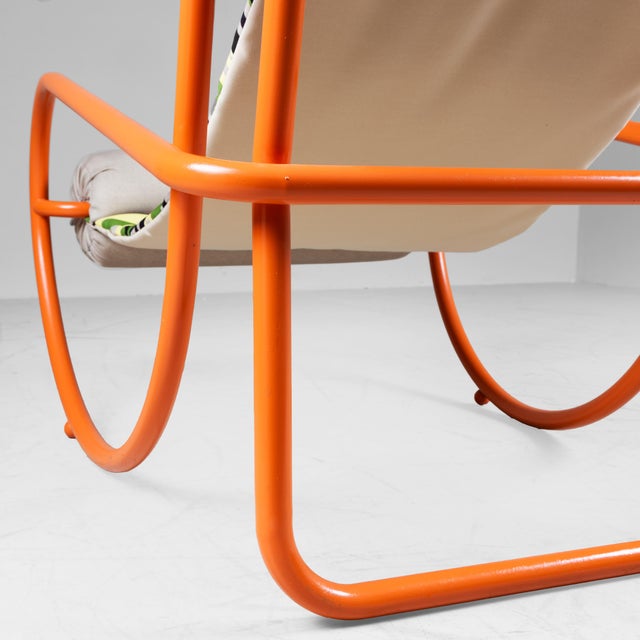 Set of Locus Solus Lounge Chair and Ottoman by Gae Aulenti for Poltronova, 1970s For Sale - Image 9 of 17