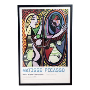 2003 Matisse Picasso MoMA Queens Poster, Framebridge