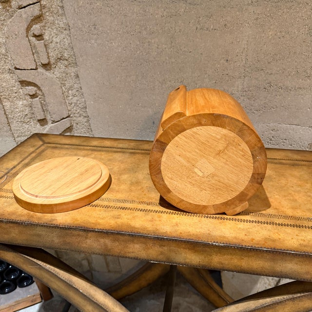 Royal Teak Designs Ice Bucket Mid-Century Modern For Sale - Image 12 of 12