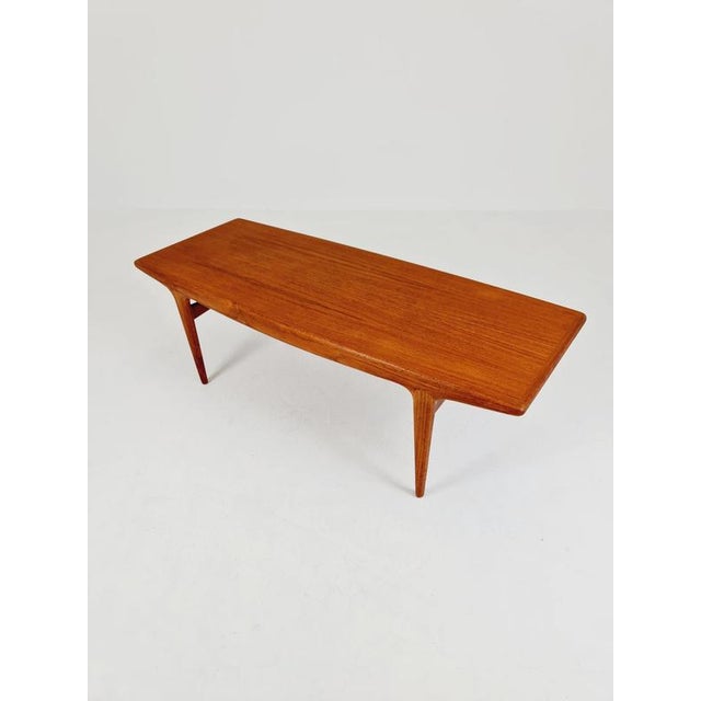 Danish Teak Coffee Table by Johannes Andersen for Silkborg, 1960s For Sale - Image 9 of 18
