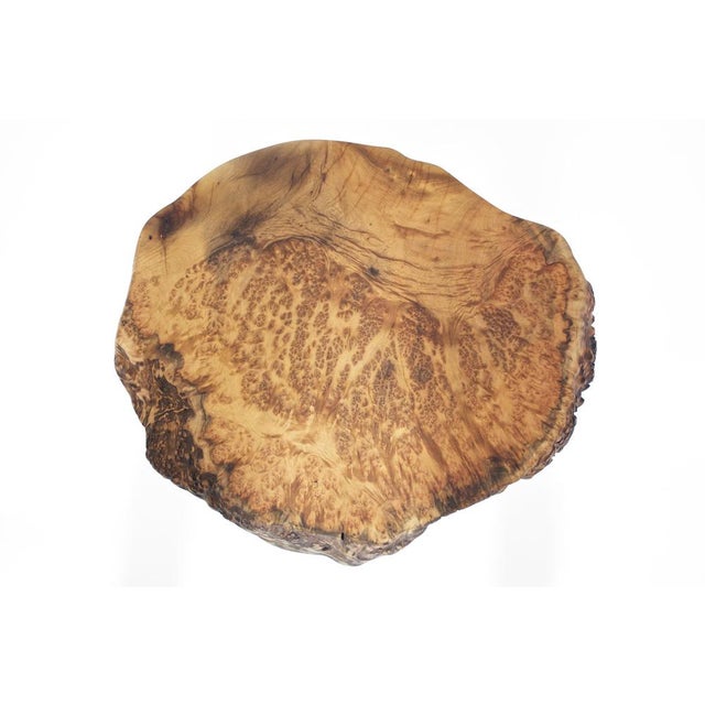 Walnut Signed Table by Jörg Pietschmann For Sale - Image 10 of 17
