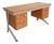 Industrial Desk with Drawer Units, Belgium, 1960s For Sale