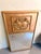 Vintage French Louis XVI Style Giltwood Trumeau Mirror With Heraldic Crest For Sale - Image 4 of 12