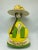 Yellow Vintage Sermel Signed Paper Mache Folk Art Mexican Woman For Sale - Image 8 of 8