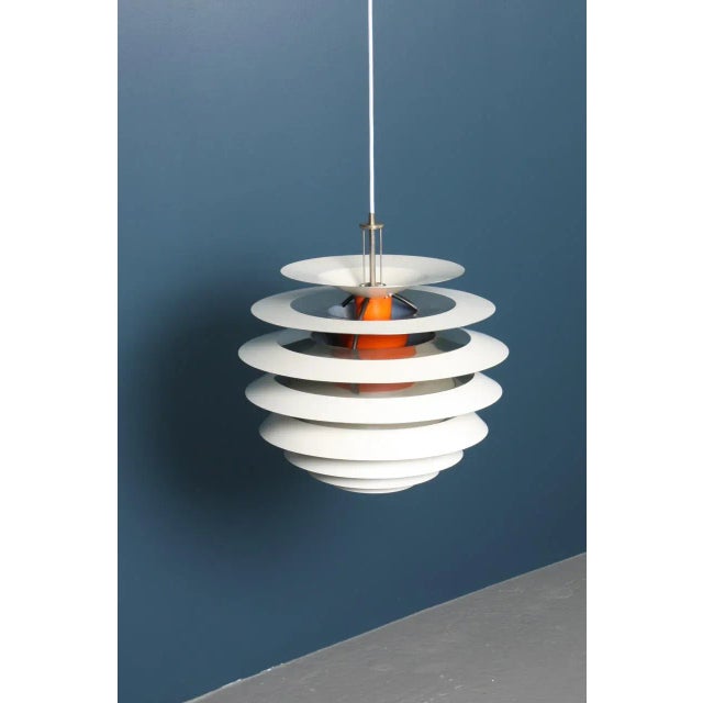 Mid-Century Danish Pendant Lamp by Poul Henningsen for Louis Poulsen, 1960s For Sale - Image 6 of 8
