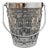 Vintage French Crystal Ice Bucket, 1960 For Sale