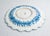 Blue Hand Painted Ceramic Plate from Mazzotti Albisola For Sale - Image 8 of 18