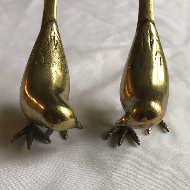 Brass Birds A Pair Chairish