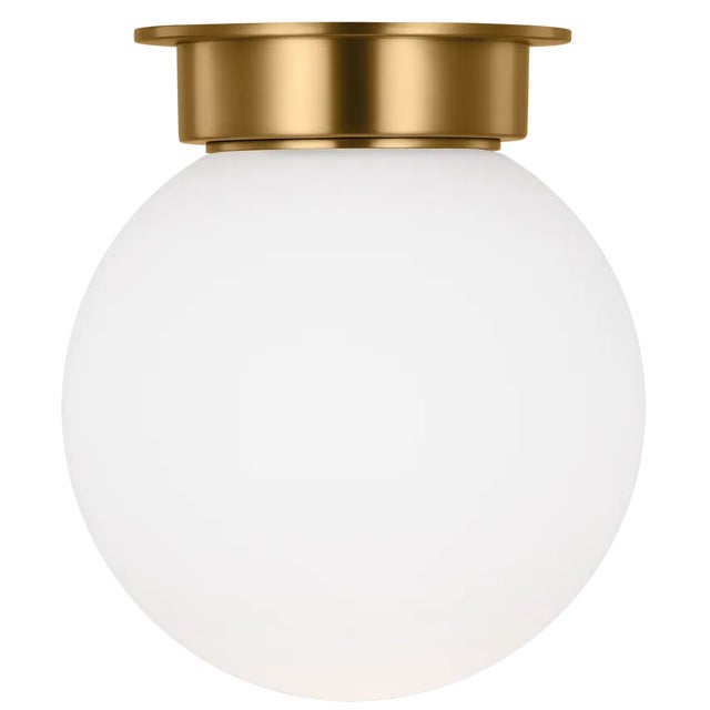 The Nodes one light flush mount fixture in burnished brass is the perfect way to achieve your desired fashion or...