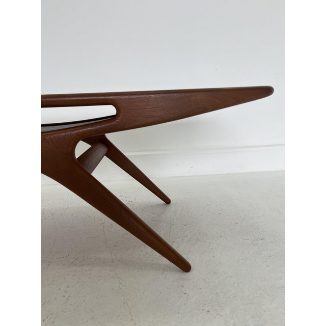 1960s Smile Coffee Table in Teak by Johannes Andersen for CFC Silkeborg, Denmark, 1960s For Sale - Image 5 of 12