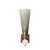 Modern Modernist Hand-Blown Smoked Gray Murano Glass Conical Sconces With Orbital Drop For Sale - Image 3 of 15