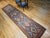 Antique Varamin Kilim Runner, Handwoven Wool, Caucasian Geometric Pattern, 3x12 For Sale - Image 17 of 17
