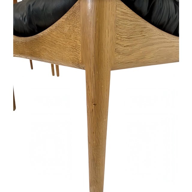 Mid-Century Modus Armchair, Table & Stool in Oak by Kristian Solmer Vedel for Soren Willadsen, Denmark, 1960s, Set of 4 For Sale - Image 15 of 18