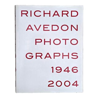 2007 First Edition Book "Richard Avedon Photographs 1946-2004", For Sale