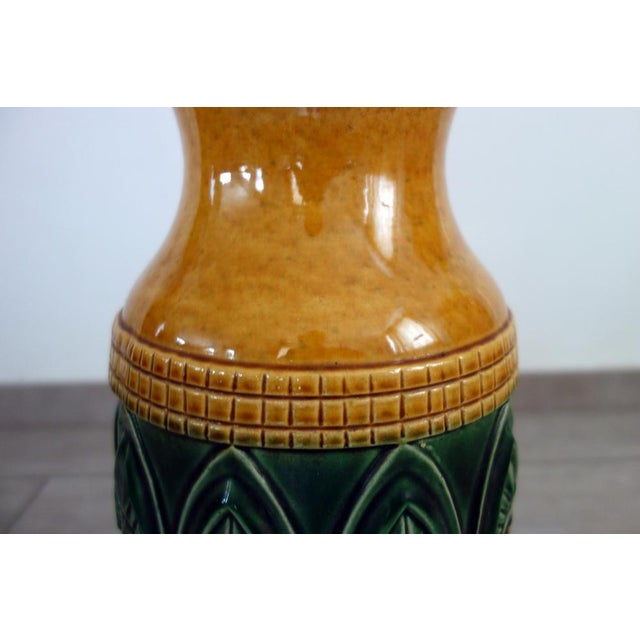 Ceramic Large Ceramic Floor Vase, West Germany, 1960s For Sale - Image 7 of 9