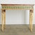 An extraordinary parcel gilt and polychrome console table from Italy, circa 1780, which has miraculously retained its...