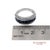 18k 750 Solid White Gold Natural Diamond and Natural Sapphire Band Ring, Size 7 For Sale - Image 9 of 11