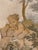 Vintage French Jacquard Tapestry with Gallant Meeting by Jules Pansu, 1970s For Sale - Image 13 of 18