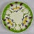 Sarreguemines Art Nouveau Majolica Orchid Plate For Sale - Image 11 of 11