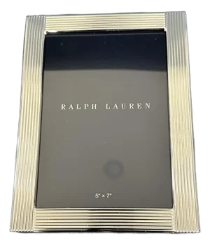 Ralph Lauren Home Silver-Plated Brass 'Luke' Frame