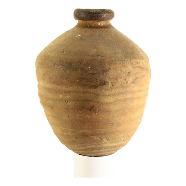Spanish Colonial Redware Terracotta Amphorae Jar for Fine Wines For Sale