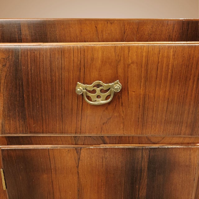 19th Century Venetian Rosewood Bedside Tables, 1799, Set of 2 For Sale - Image 15 of 16