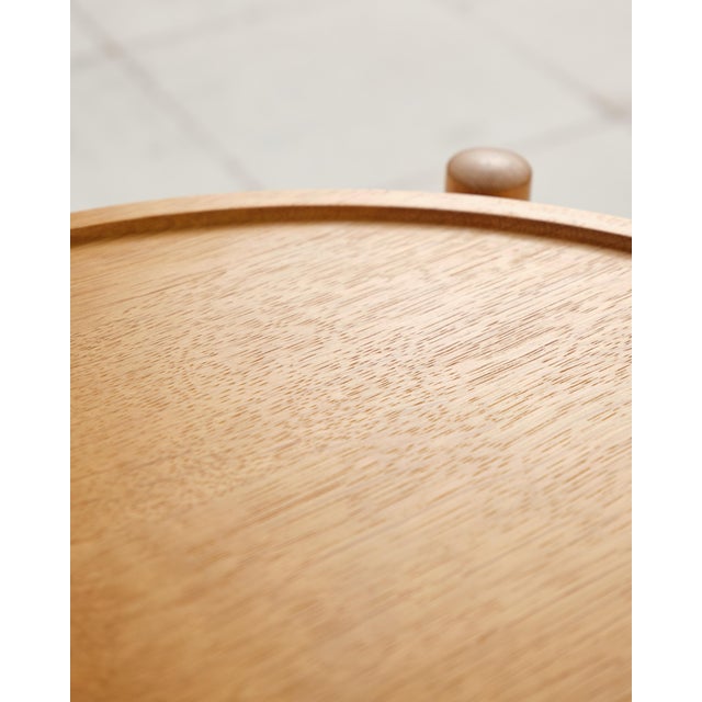 AT35 / PP35 Tray Coffee Table in Oak by Hans J. Wegner for PP Møbler, 1970s For Sale - Image 15 of 17
