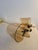 1970s French Space Age Amber Glass & Brass Chandelier Set by Michel Dumas - a Pair For Sale - Image 14 of 15