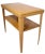Wood Mid 20th Century Heywood Wakefield Champagne Two Tier Side Table For Sale - Image 7 of 13