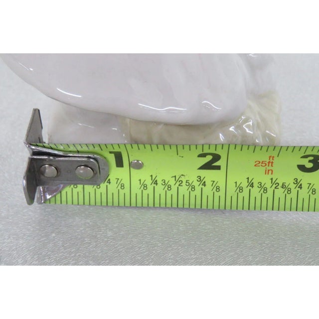 1940s Belleek Ireland Porcelain Ivory Yellow Luster Leprechaun Figurine For Sale - Image 5 of 10