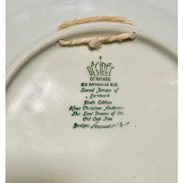 Nautical Blue and White Danish Sailing Ships Wall Plate Curation-Set of 11 For Sale - Image 9 of 14