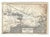 Antique map of the tombs of the Khalifs from an Egyptian tour guide circa a 1910. Combined shipping available, please...
