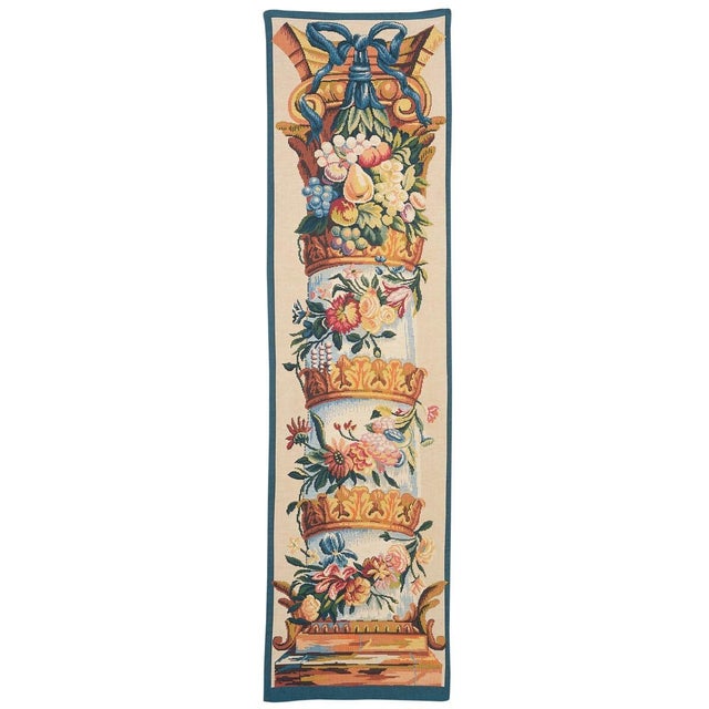 This beautiful tapestry is woven on a jacquard loom by skilled weavers, keeping alive the centuries old tradition of...