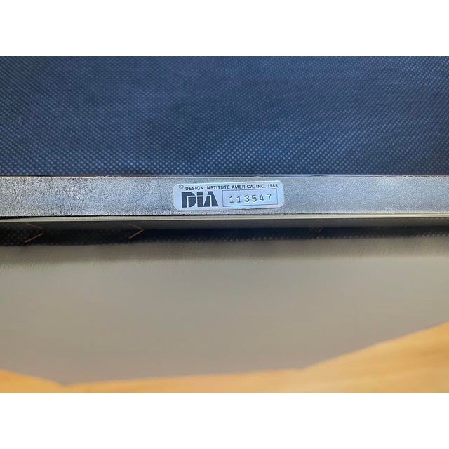 Mid 20th Century Mid-Century Modern Dinning Set With Chairs by Design Institute America For Sale - Image 9 of 9