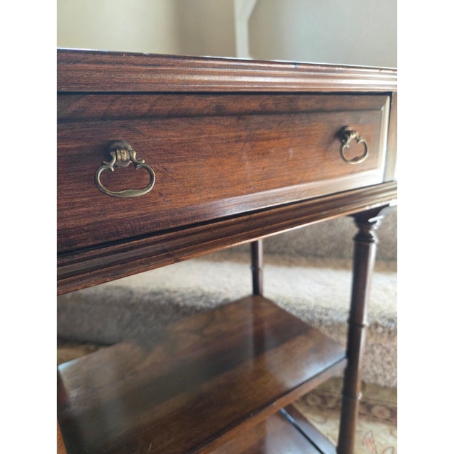 Brown Vintage Pennsylvania House Side End Table For Sale - Image 8 of 13