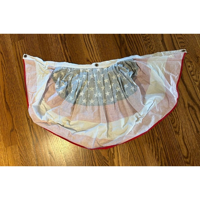 American American Flag Buntings 36" X 18" For Sale - Image 3 of 8