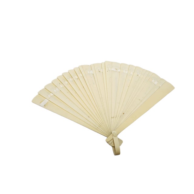 Art Nouveau Polish Celluloid Fan, 1900s For Sale - Image 10 of 11