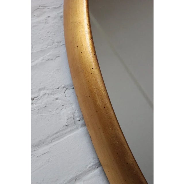 Vintage Pair of Labarge Oval Giltwood Wall Mirrors For Sale In New York - Image 6 of 13
