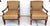 Traditional Ethan Allen Regency Style Bergere Lounge Armchairs Pair For Sale - Image 3 of 18