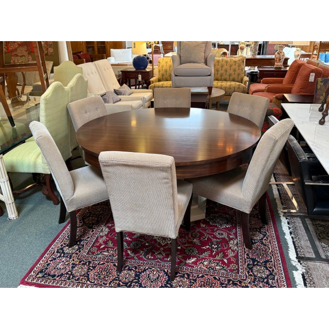 Contemporary Mitchell Gold Contemporary Dining Chairs, Set of Six For Sale - Image 3 of 12