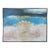 "Sky, Sand, Water" Abstract Painting on Canvas For Sale